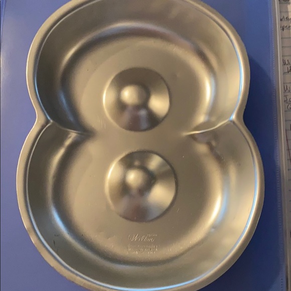 Wilton Single #8 Smash Cake Aluminum Cake Pan NWOT - Picture 1 of 4